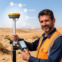 Récepteur laser visuel TOPTECH TK300 avec mode de fonctionnement visible, grande capacité d'extension, base multi-GNSS, étanche IP68, 1408