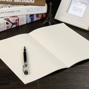 Cuaderno de encuadernación de costura personalizado al por mayor con bocetos, cubierta de papel Kraft en blanco, libro de ejercicios de acuarela para estudiantes, escritura diaria - Product Image 5