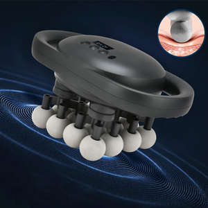 Venta al por mayor nuevo modelo superventas terapia 4 cabezas fascia pistola de mano calor y frío pistola de masaje con terapia de tejido profundo - Product Image 3