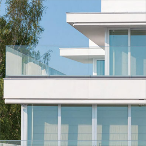 Puerta Corredera de Vidrio Templado Anti-impacto Personalizable para Balcón Exterior, Puerta de Partición de Vidrio Templado, Puerta Corredera de Apertura Completa para Invernadero, Sala de Estar, Balcón - Product Image 1