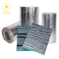 Rouleau de barrière vapeur en mousse XPE épaissie, résistant à la chaleur et à l'humidité, avec feuille d'aluminium