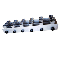 Présentoir réglable de 2 "1.5 2.5 pouces à 18 coups feux d'artifice pour tubes de mortier, support en alliage d'aluminium