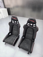 Hochwertige Leichtgewichtige Carbon-Faser Rennsitze für Porsche 911 Carrera 4S 997.1 997.2 GT2 GT3 RS Vollständig aus Leder