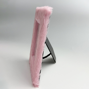 4x6/4x4 inch sang trọng nhung mềm vải Bìa tùy chỉnh văn bản hiện đại MDF ủng hộ khung ảnh - Product Image 4