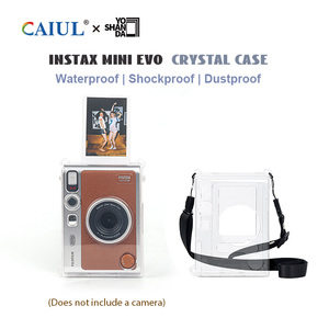 Estuche protector transparente de plástico cristalino para cámara <span class=keywords><strong>Instax</strong></span> Mini <span class=keywords><strong>EVO</strong></span>, a prueba de golpes y caídas, para viaje. - Product Image 1