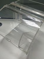 Großhandel Transparente PMMA Runde Acryl Candy Bins Boxen Behälter Einzelhandel Große Candy Dispenser für Candy Store