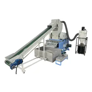 Shinho tự động chất thải dây đồng tái chế máy phế liệu điện máy nghiền Cáp granulator sử dụng dây đồng tách máy