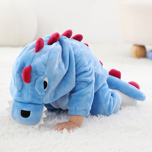 TONWHAR venta al por mayor León dinosaurio Niño Animal Onesie niños Navidad traje bebé Animal disfraces - Product Image 4