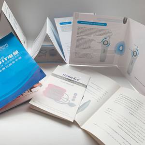 Disesuaikan dilipat Leaflet A4 A5 A6 Flyer Promosi printtable Pamphlet lipat tiga pengenalan brosur katalog Manual - Product Image 2