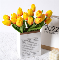 Fabrication professionnelle Bon Prix Mini Tulipe Fleurs Artificielles En Gros