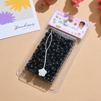 Accessoires pour enfants en gros, environ 240 pièces, perles en vrac, décoration de cheveux, perles à gros trous, lots pour dreadlocks, perles en plastique pour cheveux