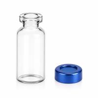 Flacon en verre à col serti pour pénicilline, 5 ml à 100 ml, avec bouchon – Vente en gros