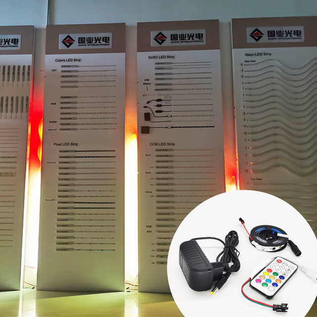 Hot Sales 12v Magic Color Night Light Flame Effect Led Strip for Home Mantelpiece Lighting