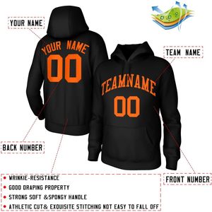 Sudadera con capucha de lana de mezcla de algodón personalizada para hombre, Sudadera con capucha de felpa con cremallera y nombre cosido, talla XXS - Product Image 2