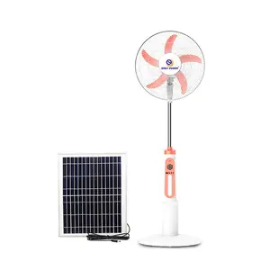 Easy Power EP-8818 12V electric blower fan for inflatable solar rechargeable fan connect the back up battery with LED bulb