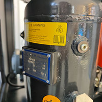 Compresor de aire de tornillo lubricado de 50 HP al mejor precio Pistón estacionario Tipo 37kw Refrigerado por aire con motor
