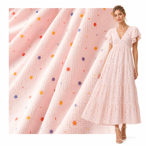 <span class=keywords><strong>Coton</strong></span> froissé Double couche <span class=keywords><strong>gaze</strong></span> mousseline sable lavé tissu 216921 léger nouveau imprimé pastèque Design pour garçon couverture - Product Image 1
