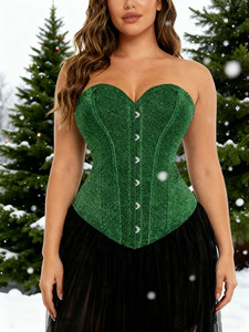 Nuovo Corsetto Vintage da Donna 2026, Bustier con Effetto Pittura a Olio, Modellante per Pancia, Corsetto Rinascimentale, Top Corto per Donne - Product Image 3