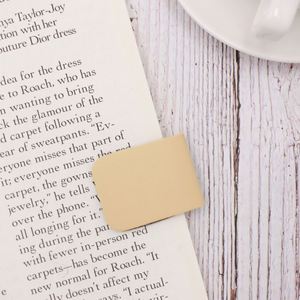 PU Leather Soft Magnetic <b>Bookmark</b> for Textbooks Durable Notebook Clip Magnet Multi-colored <b>Bookmark</b> Gift for Read Lovers - Product Image 2