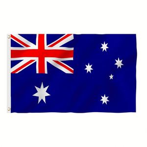 Bandera de Australia 3x5 pies |   Bandera Nacional de Australia, Impresa Digitalmente en Poliéster, Colores Vivos, Resistente a la Decoloración, Doble Costura, Borde de Latón - Product Image 1