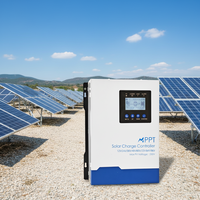 Contrôleur de Charge Solaire MPPT 120A Prix Usine Entrée PV 230V Automatique pour 12V/-96V Écran LCD RS485 Efficacité 95-99% Usage Domestique