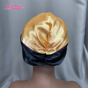 Cappelli in Raso a Doppio Strato Bicolore Unisex con Logo Personalizzato, Forte Tenuta, alle Erbe, per Dormire (Senza Necessità di Rimuovere) - Product Image 3