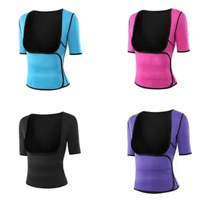 Wholesale Women Sauna Sweat Vest with Adjustable Shaper Belt Neoprene Waist Trainer Corset Weight Loss Slimming Vest