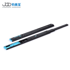 Glissière de tiroir JOB à ouverture par pression et fermeture amortie, montage latéral, extension complète, à roulement à billes, pour armoire et commode de <span class=keywords><strong>cuisine</strong></span> - Product Image 2