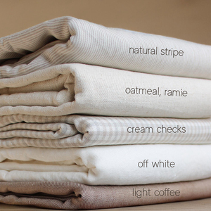 Vải lanh Pháp pha trộn thô, vải cotton hoa Pháp co giãn, vải lanh in tùy chỉnh, vải pha lanh cotton với dịch vụ tốt - Product Image 1