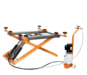 Élévateur à ciseaux 3T à hauteur moyenne Élévateur pour voiture DECAR Intégré 4 poteaux Triple Système de stationnement pour voiture Système de rangement pour véhicule - Product Image 6