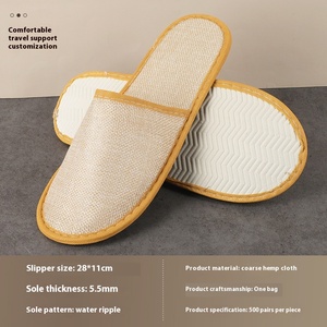 Pantuflas Antideslizantes Desechables para Hotel y B&B, de Algodón Perlado Grueso, para Todo el Año, Suministros de Hospitalidad para el Hogar - Product Image 2