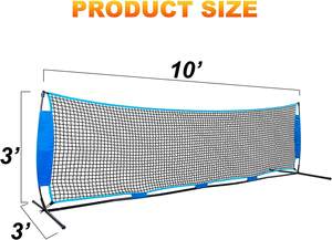 ST02A Goedkope Prijs Beweegbare Kids <span class=keywords><strong>Tennis</strong></span> Netto, <span class=keywords><strong>Mini</strong></span> Draagbare <span class=keywords><strong>Tennis</strong></span> Netto, Voetbal <span class=keywords><strong>Tennis</strong></span> Netto Fabriek In China - Product Image 2