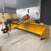 Niveauuse laser télescopique hydraulique à deux points pour l'agriculture, en acier robuste, pour le nivellement du terrain, haute performance