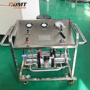 Tragbare pneumatische Drucker höhungs pumpe aus rostfreiem Stahl Hochdruck regelung Flüssigkeits verstärker pumpe Hydraulische Test geräte 220V Spannung - Product Image 3