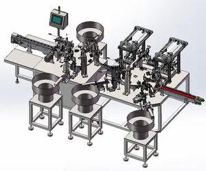 Automatic pipette tip filter assembly machine