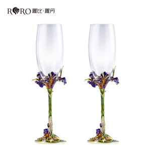 RORO Set di 2 Flûte da <span class=keywords><strong>Champagne</strong></span> in Cristallo all'Ingrosso <span class=keywords><strong>per</strong></span> Cene Eleganti, Matrimoni, Festival e Riunioni - Product Image 2