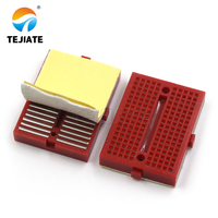 Circuit imprimé jaune SYB-170 Mini petit électronique sans soudure alimenté pour les Kits de démonstration de prototypage électrique de planche à pain