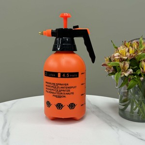 Tuinspuitfles met drukpomp, handmatig, 2 liter, draagbaar, mini, voor planten, plastic, nevelspuit - Product Image 1