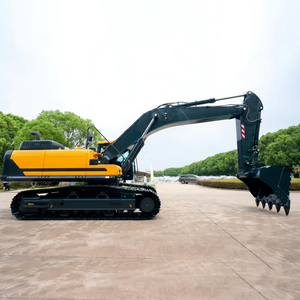 Excavatrice Hyundai HX350L 35 tonnes avec godet de 1,75 m³ d'occasion, équipement lourd, faible nombre d'heures de travail, garantie 1 an - Product Image 1