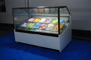 Hộp Trưng Bày Kem Phong Cách Châu Âu Super Windows 12 Pan - Product Image 5