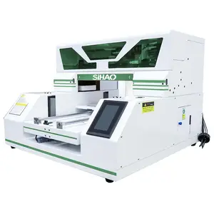 Impresora uv plana de inyección de tinta, gran formato, para vidrio, madera, PVC, cuero y acrílico