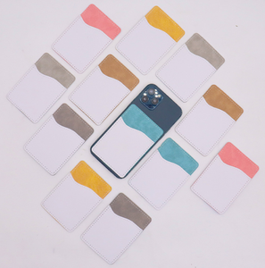 Cartera de Teléfono de Cuero PU Sublimado, Adhesiva, para Android y iPhone, con Ranuras para Tarjetas, para Mujeres y Hombres, Duradera y Antideslizante - Product Image 3