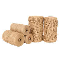 Corde en jute naturelle à surface lisse, garnissage en chanvre à faible friction pour un dénudage facile des fils électriques et l'assemblage