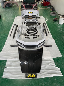 ชุดแต่งคาร์บอนไฟเบอร์แบบแห้งทรง T สำหรับ Porsche 992 Turbos ประกอบด้วยกันชนหน้า สเกิร์ตข้าง สเกิร์ตหลัง ครอบล้อ และชุดแต่งรอบคัน - Product Image 2