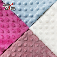 Kingcason – câlin pour bébé M100 % Polyester doux pour la peau, Anti-boulochage, Anti-rides, tissu Super doux pour couverture de bébé