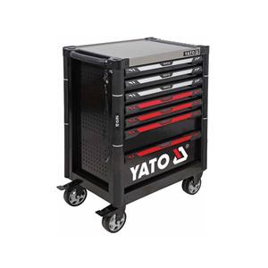 Yato 7 Drawer <b>Tool</b> <b>Cart</b> Metal Rolling Storage <b>Cart</b> for Garage Workshop Auto Repair YT-09032 - Product Image 1