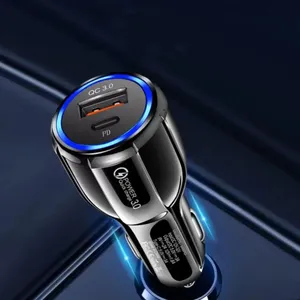 QC3.0 PD cargador de coche USB Universal 3.1A carga rápida adaptador de coche enchufe encendedor de cigarrillos 12V-32V <span class=keywords><strong>para</strong></span> teléfono móvil - Product Image 5