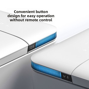 Offre Spéciale : Toilette Intelligente avec Siège Chauffant, Bidet, Lavage et Drainage, Chasse <span class=keywords><strong>d</strong></span>'<span class=keywords><strong>eau</strong></span> Puissante à Siphon, Design Moderne, Télécommande Intelligente - Product Image 3