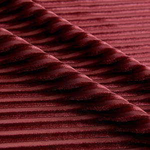 ผ้ายืดผ้ากำมะหยี่เนื้อแข็งเนื้อนิ่มผ้าโพลีเอสเตอร์สำหรับเสื้อผ้า - Product Image 4