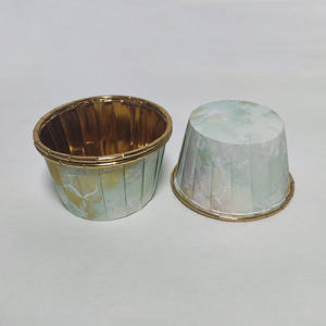 Moldes para Muffins <span class=keywords><strong>de</strong></span> Aniversario <span class=keywords><strong>de</strong></span> <span class=keywords><strong>Bodas</strong></span>, Moldes Dorados para Cupcakes, para Celebraciones Especiales y Postres - Product Image 1